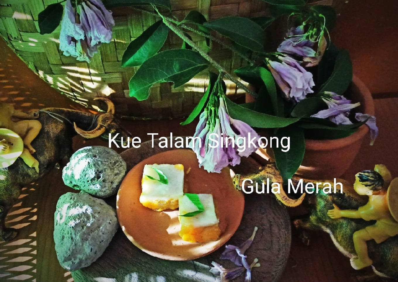 Kue Talam Singkong Gula Merah