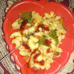 Tri- colour Macaroni A picture of Tri- colour Macaroni.