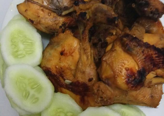 Ayam bakar teflon simple