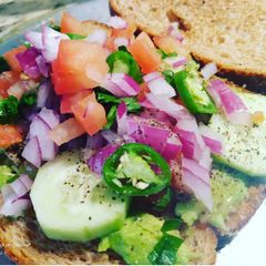 A picture of Veggie Sandwich.