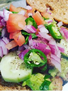 A picture of Veggie Sandwich.