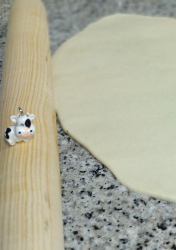Una foto de Masa de pizza tradicional