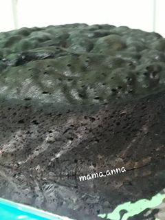 Foto resep Brownies kukus 4 telur untuk base cake ♥