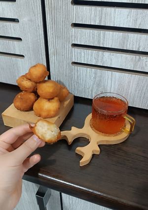 عکسی از دستور پیراشکی سیب(بدون فر وهمزن)