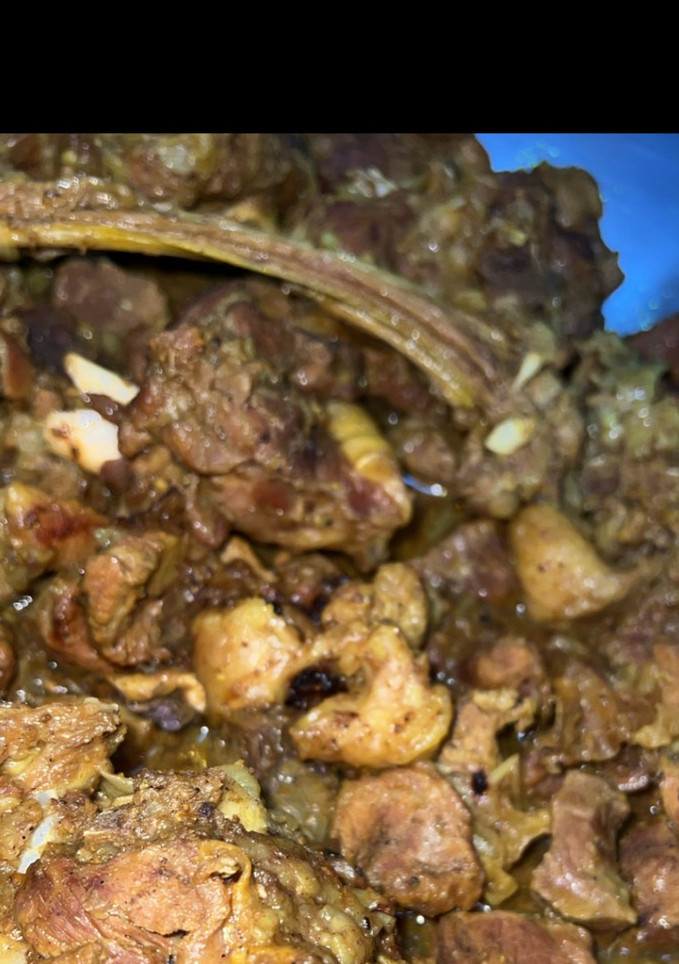 صورة لوصفة حميسة اللحم مسبق الطبخ🤤