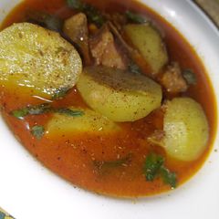 Karachi teendy gosht A picture of Karachi teendy gosht.