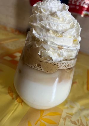 Dalgona coffee ☕️ recept fotója