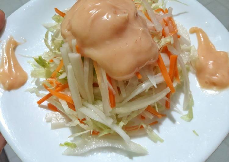Resep Salad Sayur Ala Hokben Super Lezat