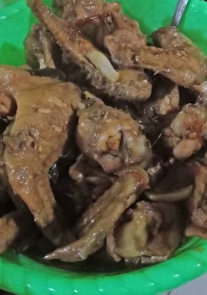 Foto resep Sayap ayam kecap manis manja