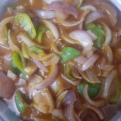 A picture of Chicken Shashlik.