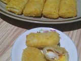 Risol Sos MaJu Lur (Sosis Mayo Keju Telur)