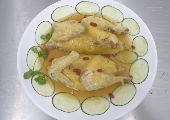 Step-by-Step Guide to Prepare Super Quick Homemade Chinese Herbs Chicken 药材鸡
