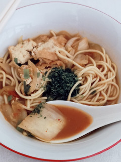 Foto resep Mie Rebus Kimchi (Kimchi Noodle Soup)