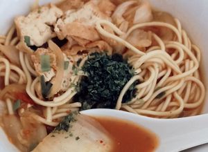 Foto resep Mie Rebus Kimchi (Kimchi Noodle Soup)