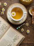 شاي زهرة البابونج🌼