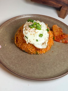 A picture of 5-Ingredient Kimchi Fried Rice.