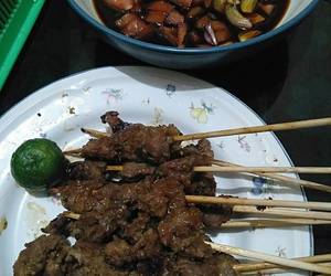 Resep mudah Sate Maranggi Teflon Lezat Mantap