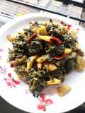 Palak saag aur aloo ki bhaji