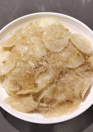 A picture of Sautéed Hairy Gourd.