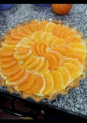 Una foto de Tarta De Mandarinas