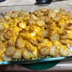 Tater Tot Casserole A picture of Tater Tot Casserole.