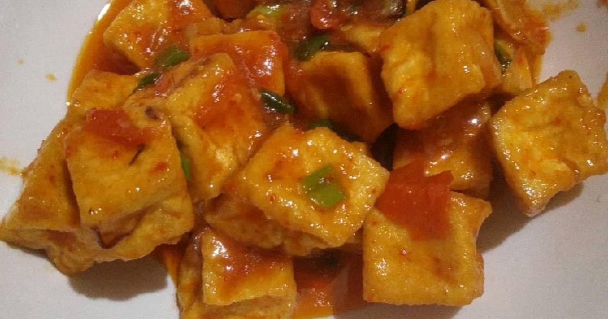 Resep Tahu goreng saus tomat oleh Hade MakMay Cookpad