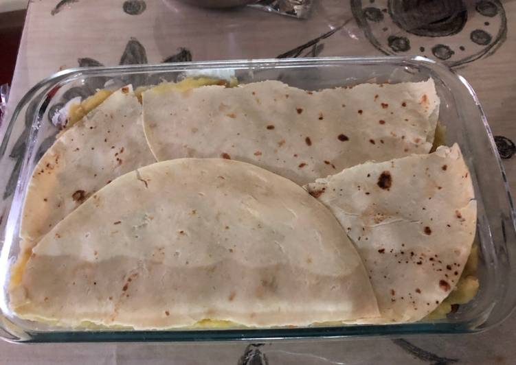 Cara Gampang Membuat Eggless Pastel tutup Tortilla, Sempurna