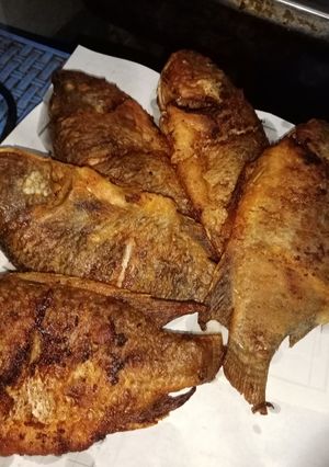صورة لوصفة سمك بلطي مقلي