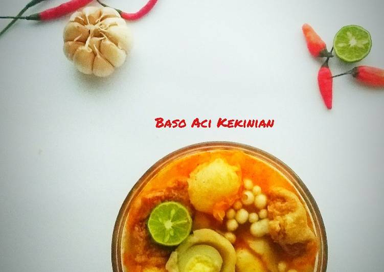 Bumbu Baso Aci kekinian | Bahan Membuat Baso Aci kekinian Yang Lezat Sekali