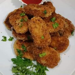 A picture of 🔴🐔🔴✡CHICKEN NUGGETS✡🔴🐔🔴  #KokabandCookpad.