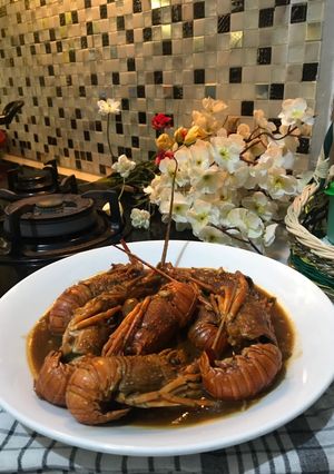 Foto resep Lobster cilacap dimasak saus tiram