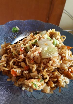 Foto resep Nasi mawut enak 😌