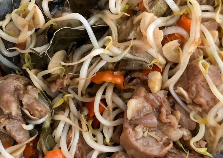 Tumis Daging Kecambah