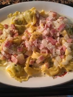 Una foto de Carbonara a la española