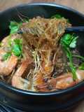 วุ้นเส้นอบหน้ากุ้ง