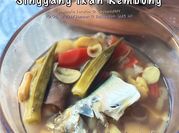 Gambar ikan kembung singgang kunyit