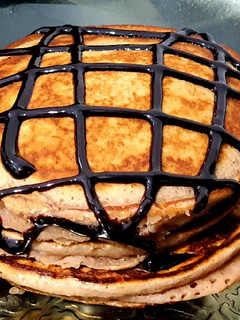 Una foto de Waffles de chocolate (y sin wafflera)
