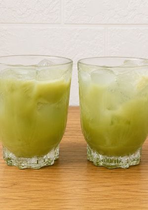 Foto resep Es Jelly Matcha