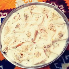 A picture of Bread malai/shahi tukda.