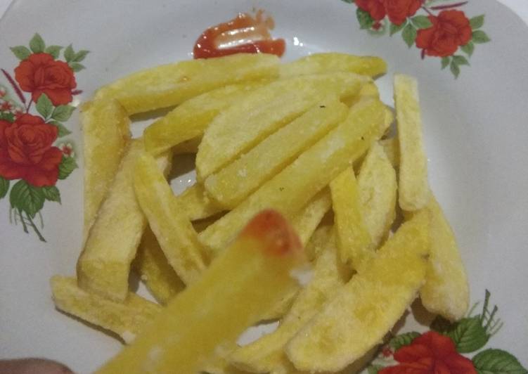 Kentang Goreng Renyah Krispi ala Restoran