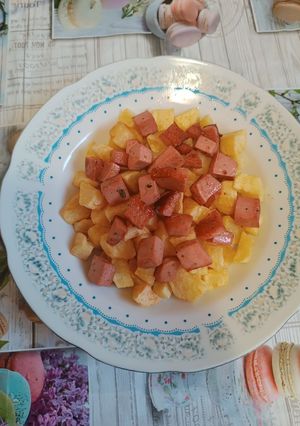 Hamis brassói párizsival recept fotója