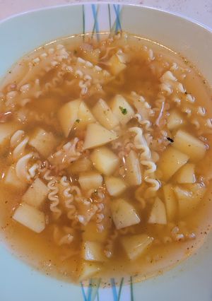Lebbencsleves recept fotója