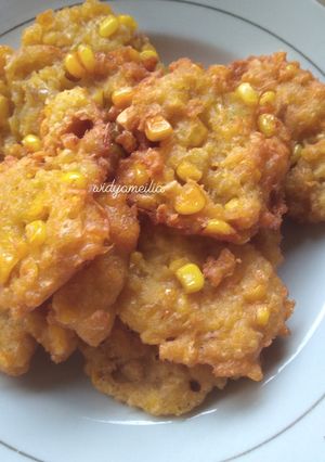 Foto resep Bakwan Jagung, enak renyah