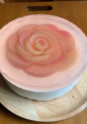 水蜜桃奶酪 的食譜成品照片