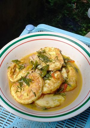 Foto resep Telur Ceplok Masak Ijo