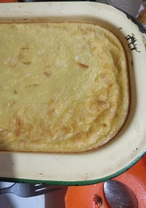 Una foto de Budín de pan