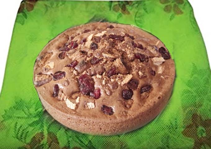 Eggless Chocolate Cake (Using wheat flour) Recipe