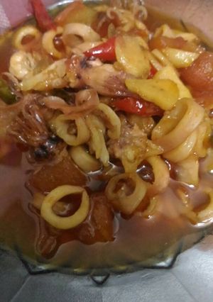 Foto resep Cumi Asin Pedas Manis