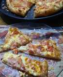Visita inesperada, salva tarta de jamón y queso frizada