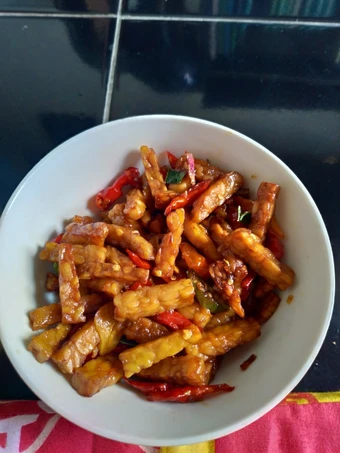 Cara Mudah Membikin Resep Kering tempe pedas manis yang Bisa Manjain Lidah Anti Ribet, Bikin Ngiler